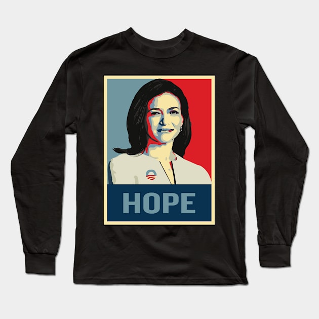 Sheryl Sandberg 2020 Long Sleeve T-Shirt by Zeindee